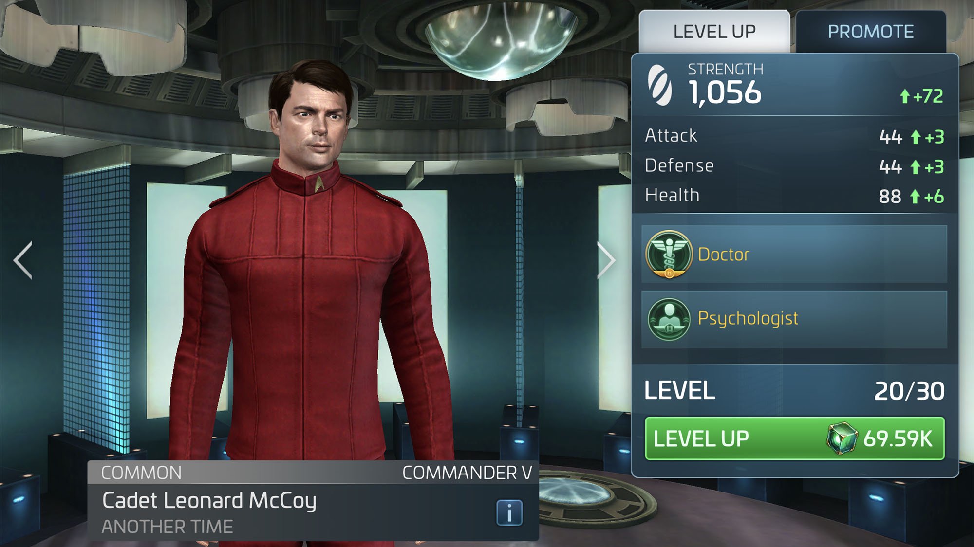 Star Trek Warp Collection Cadet Outfit McCoy 6