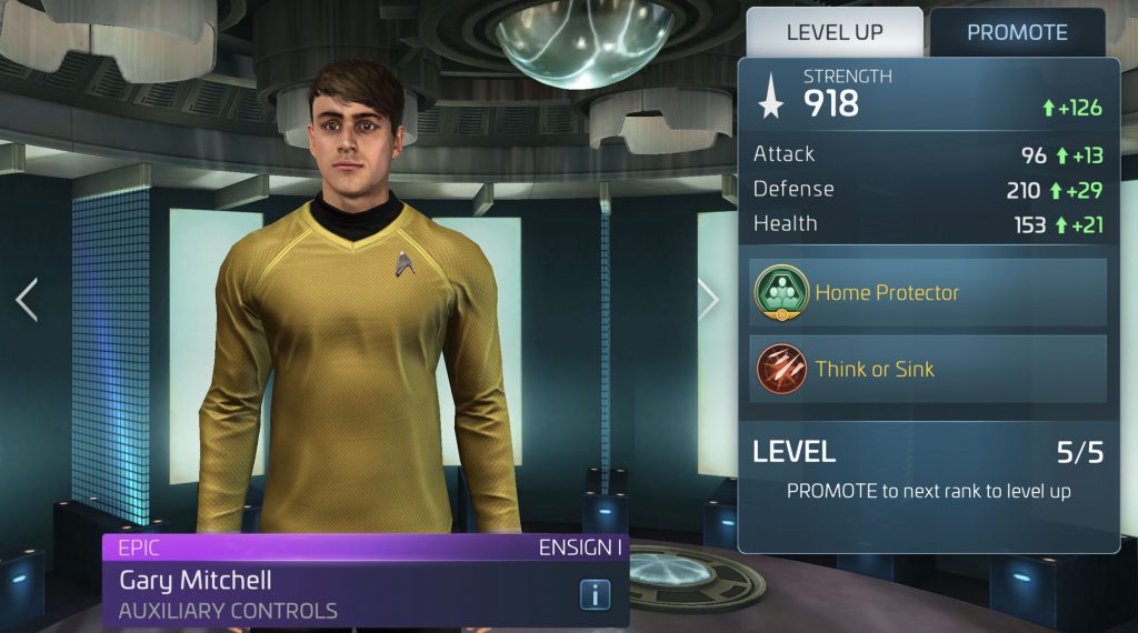 Star Trek Fleet Command Gary Mitchell