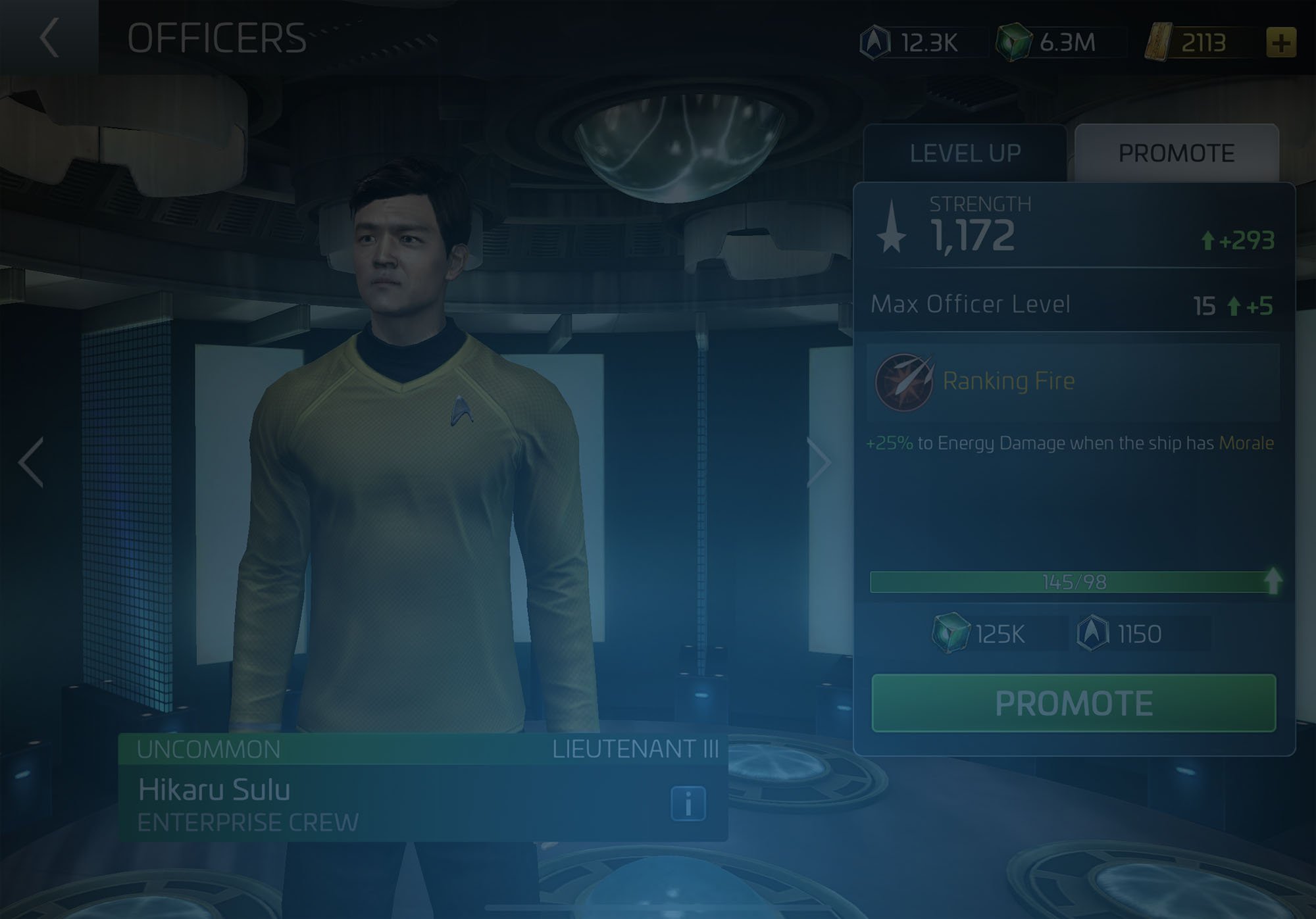 Officer Hikaru Sulu