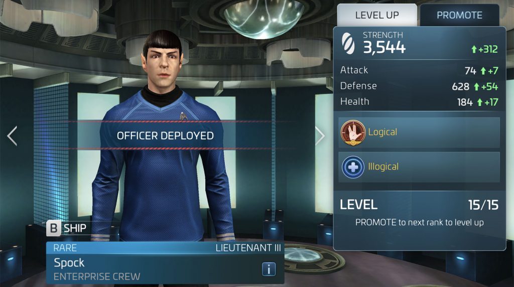 Star Trek Fleet Command Spock