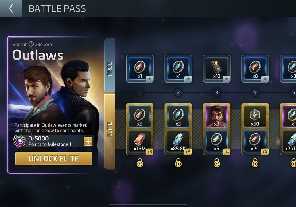 Battle Pass Outlaws