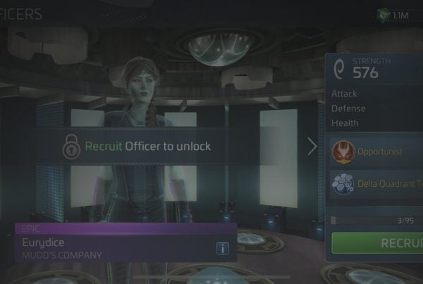 Star Trek Fleet Command Officer Eurydice