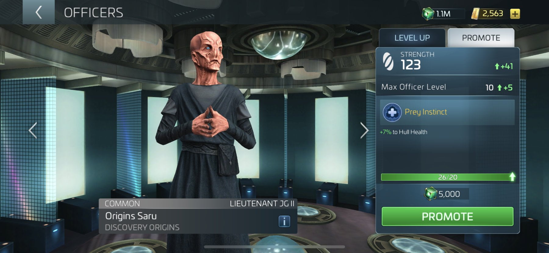 Star Trek Fleet Command Officer Origins Saru