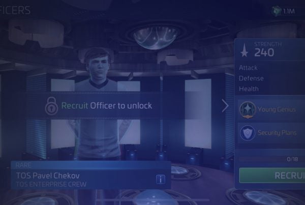 Star Trek Fleet Command Offizier TOS Pavel Chekov