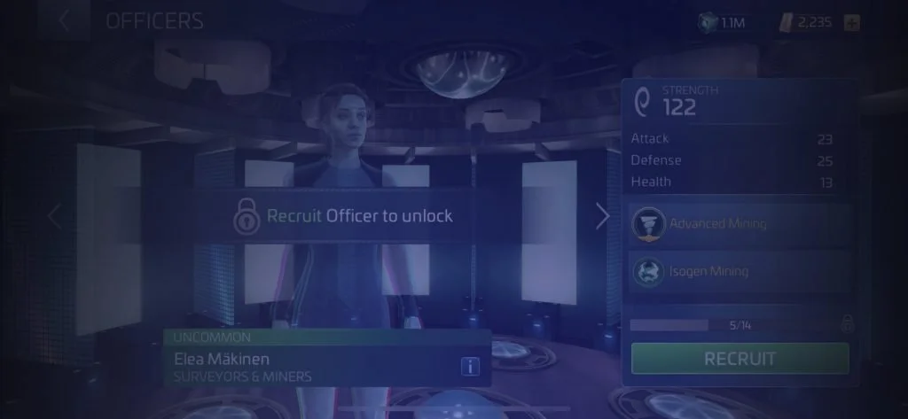 Star Trek Fleet Command Officer Elea Mäkinen