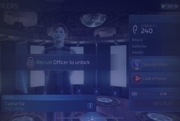 Star Trek Fleet Command Officer Tasha Yar