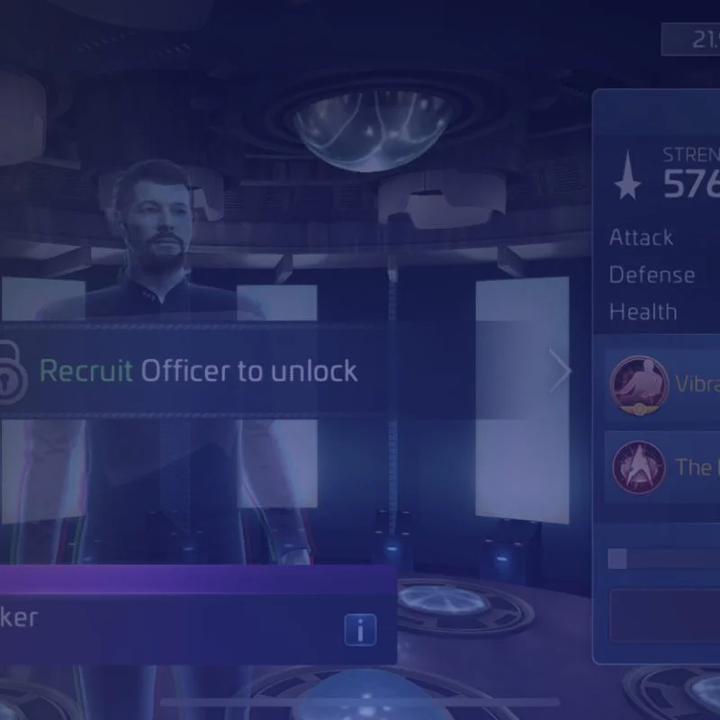 Star Trek Fleet Command Officer William T. Riker