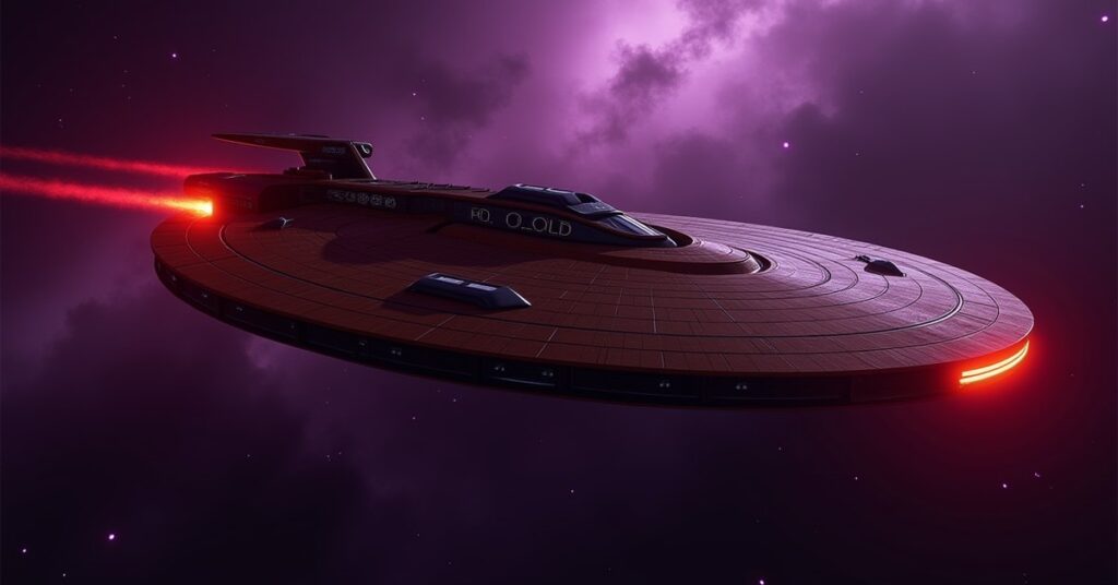 Alliance Ω-Galor-class Mirror Universe hostile warship from Star Trek Fleet Command