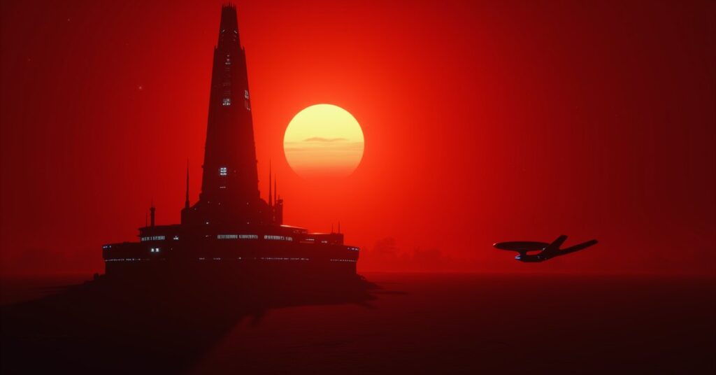 Caldris star system in Star Trek Fleet Command, home to a Node Solo Outpost