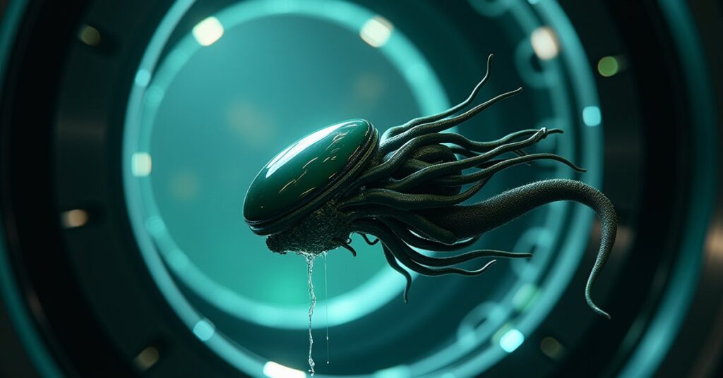 Corrupted Cybernetic Implant Forbidden Tech artifact from Star Trek Fleet Command
