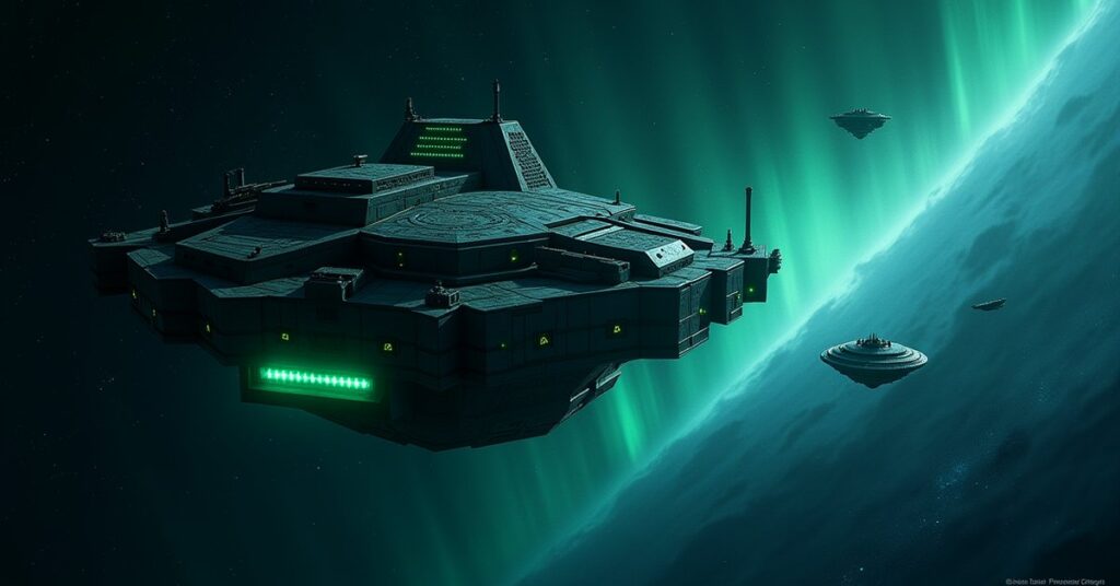 Draxyl star system in Star Trek Fleet Command, home to a Borg Solo Outpost