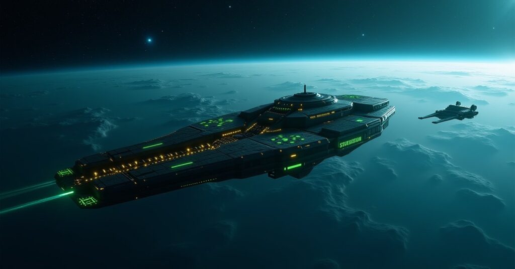 Elyndra star system in Star Trek Fleet Command, home to a Borg Solo Outpost Elite