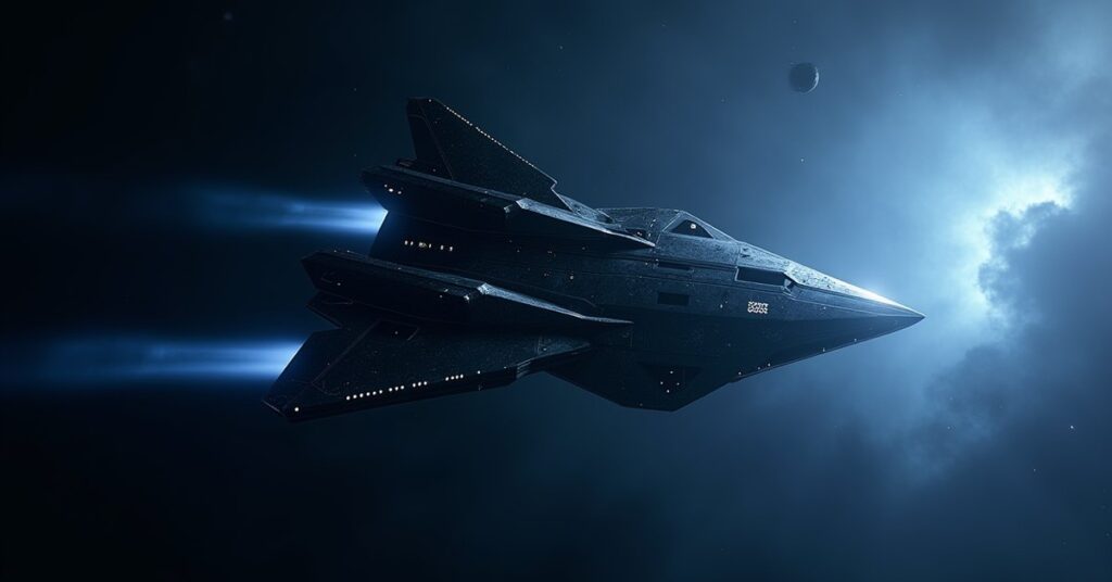 Eternus Messenger Interceptor hostile ship in Star Trek Fleet Command