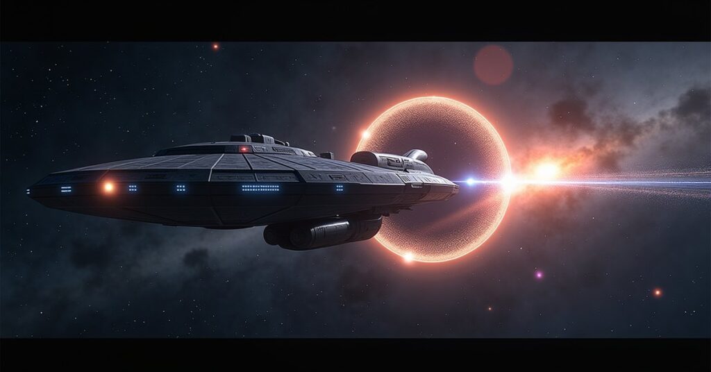 Ex-Borg Research in Star Trek Fleet Command: a research vessel and orbital laboratory in deep space.