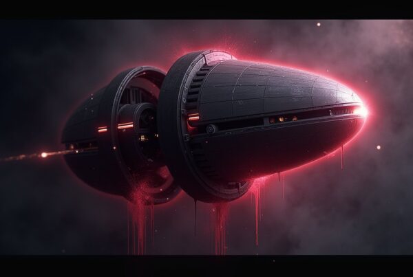 Forbidden & Chaos Tech Guide in Star Trek Fleet Command: an unstable alien device held in a containment field.