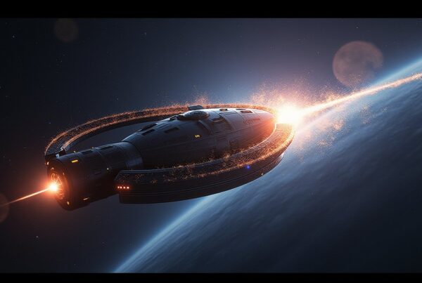Galaxy Research in Star Trek Fleet Command: a research vessel and orbital laboratory in deep space.