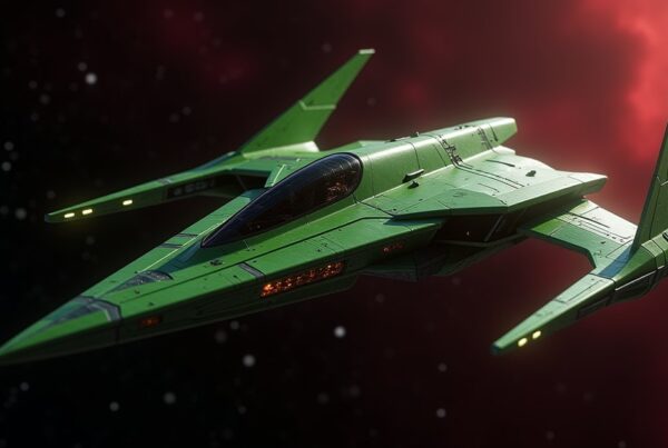 Romulan Immortal Arrow Class Interceptor hostile ship in Star Trek Fleet Command