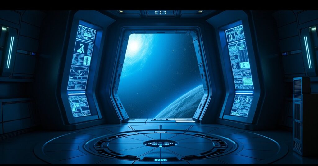 Immortal Superhighway in Star Trek Fleet Command: a research vessel and orbital laboratory in deep space.