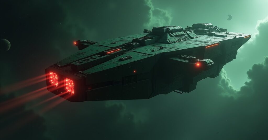Klingon Sentrypost armada target station in Star Trek Fleet Command