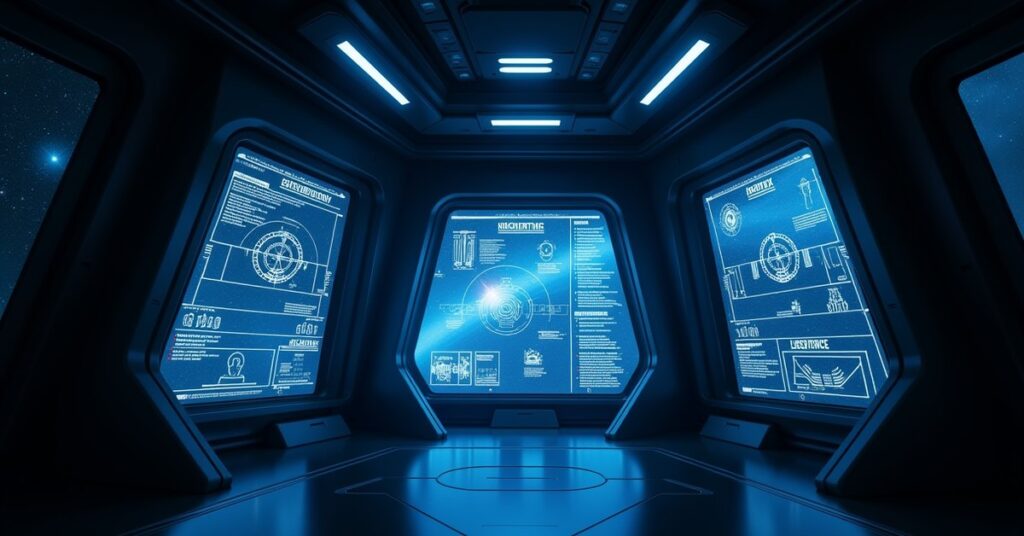 KSG Superhighway in Star Trek Fleet Command: a research vessel and orbital laboratory in deep space.
