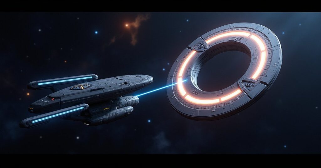 Maverick Research in Star Trek Fleet Command: a research vessel and orbital laboratory in deep space.