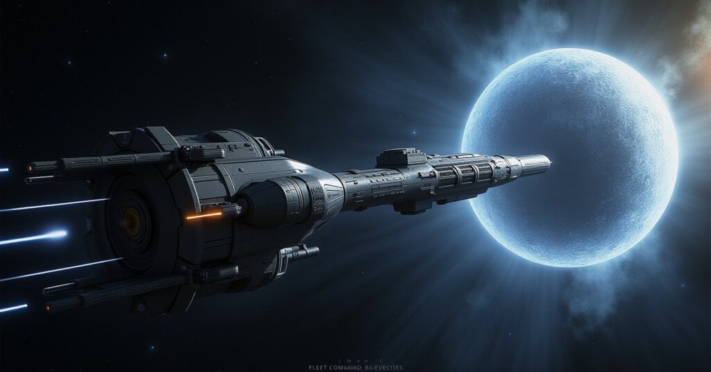 Mirror Research in Star Trek Fleet Command: a research vessel and orbital laboratory in deep space.