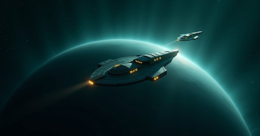 Nexulon star system in Star Trek Fleet Command, home to a Node Solo Outpost Elite