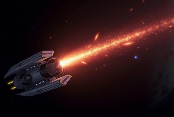 Prime Latinum Refining in Star Trek Fleet Command: a research vessel and orbital laboratory in deep space.