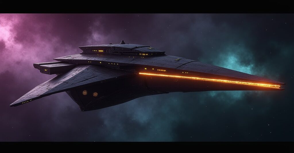 Quantum Adjudicator 2 hostile ship from Star Trek Fleet Command Origin Sector