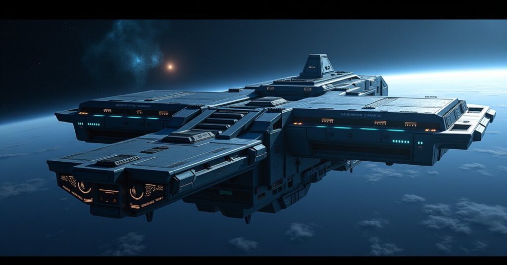 Starfleet Academy Remote Campus building on a station in Star Trek Fleet Command