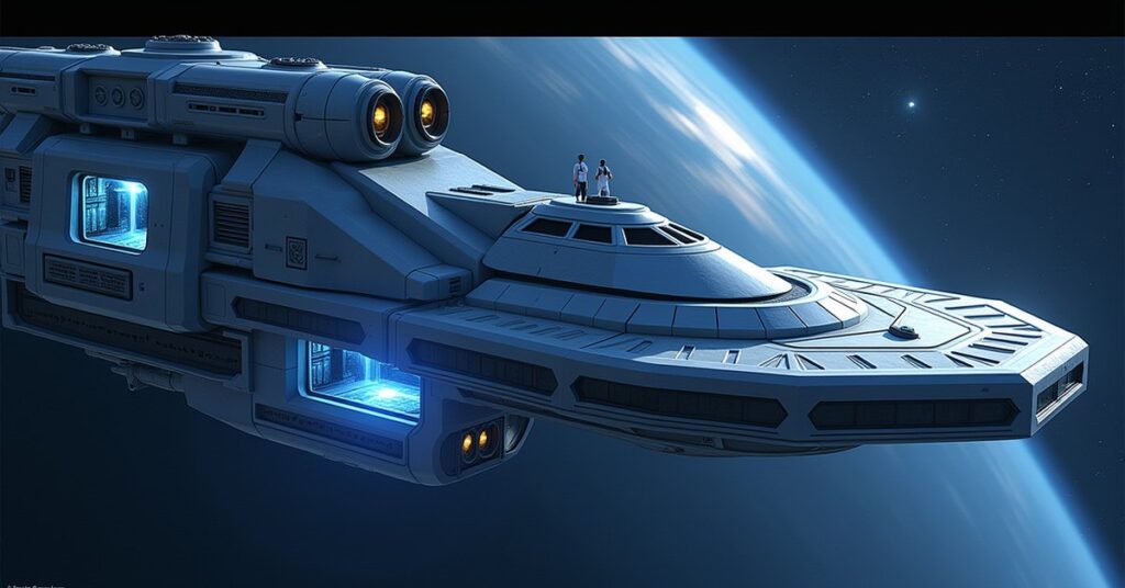 The Nova Squadron cadet training building on a Starfleet starbase in Star Trek Fleet Command