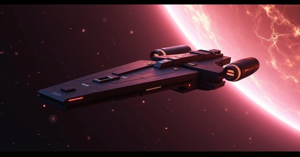 U.S.S. Akira, a Federation Akira-class Interceptor, in Star Trek Fleet Command