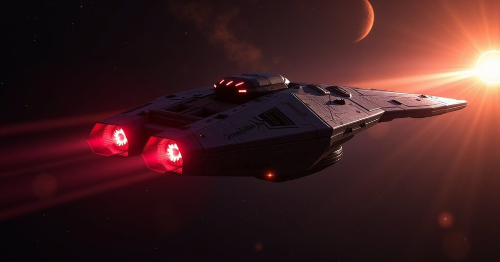 Venari Ral Interceptor hostile ship from Star Trek Fleet Command