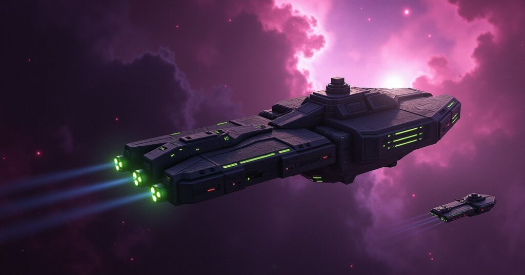 Vorulith star system in Star Trek Fleet Command, home to a Borg Solo Outpost Elite