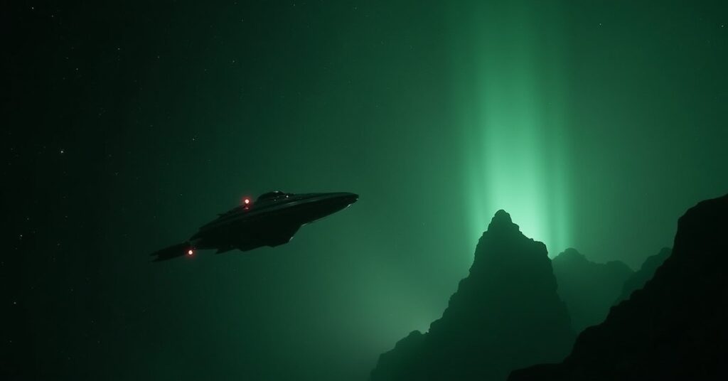 A Romulan warship launches from a hidden base to intercept a lone stolen ship in Star Trek Fleet Command