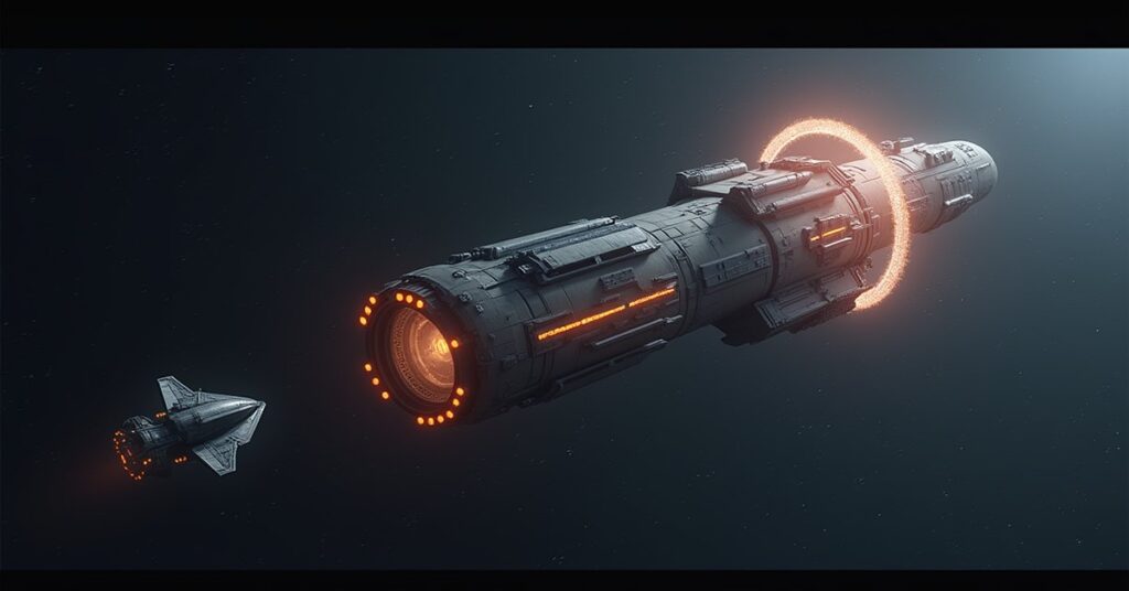 A small starter starbase expanding its command module in Star Trek Fleet Command