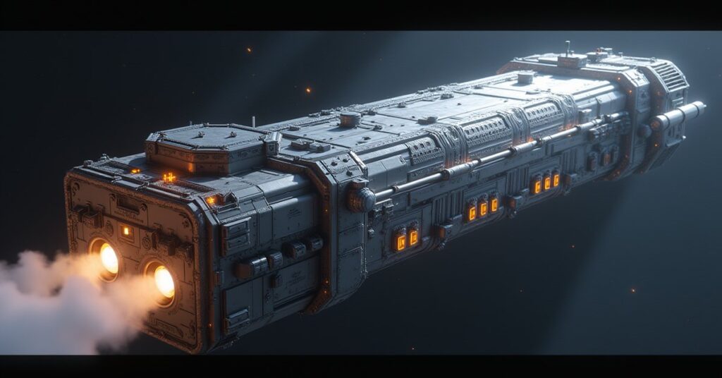 A starbase generator module glowing as it upgrades with alloy flowing into storage in Star Trek Fleet Command